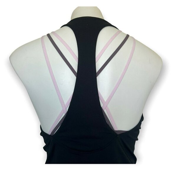 FABLETICS Bra Tank top XSMALL Boost Built-In black pink - Picture 6 of 14